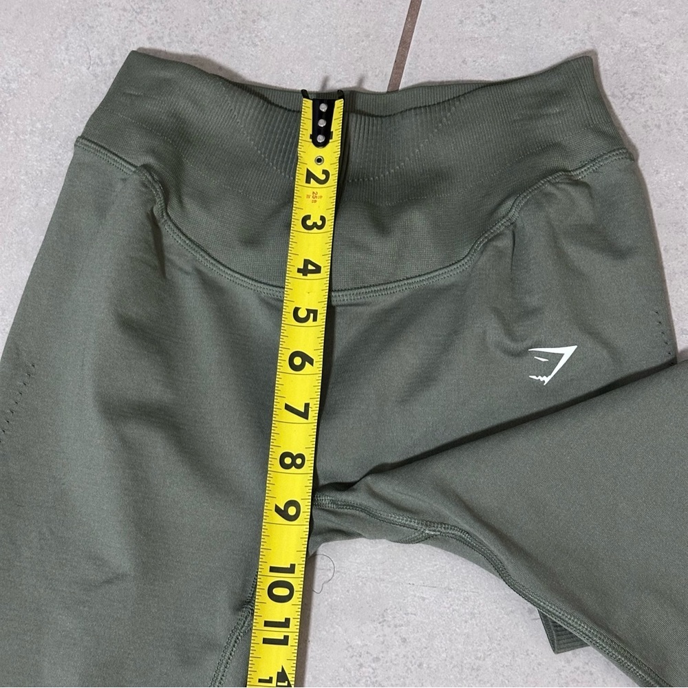 Gymshark Women Olive Green Athletic Leggings Size Small. - Picture 10 of 10